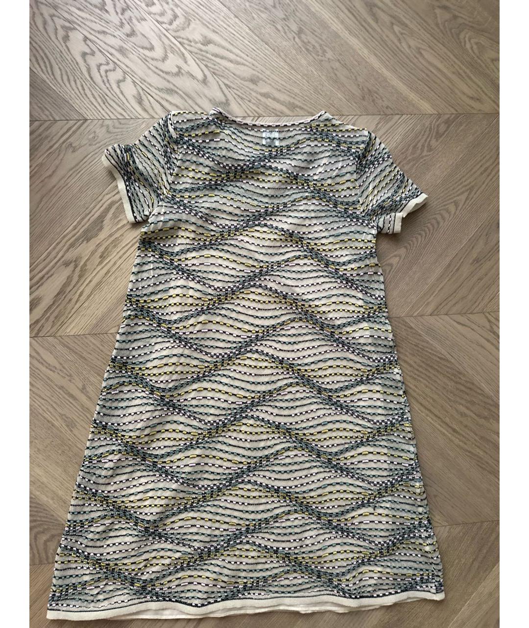 M MISSONI Мульти хлопковое повседневное платье, фото 2