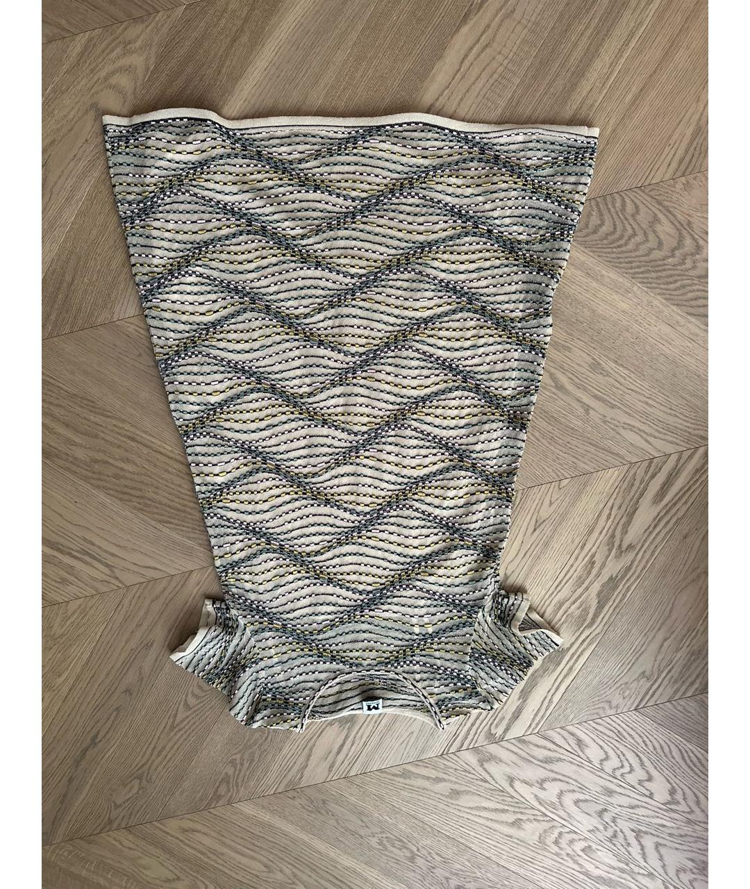 M MISSONI Мульти хлопковое повседневное платье, фото 6