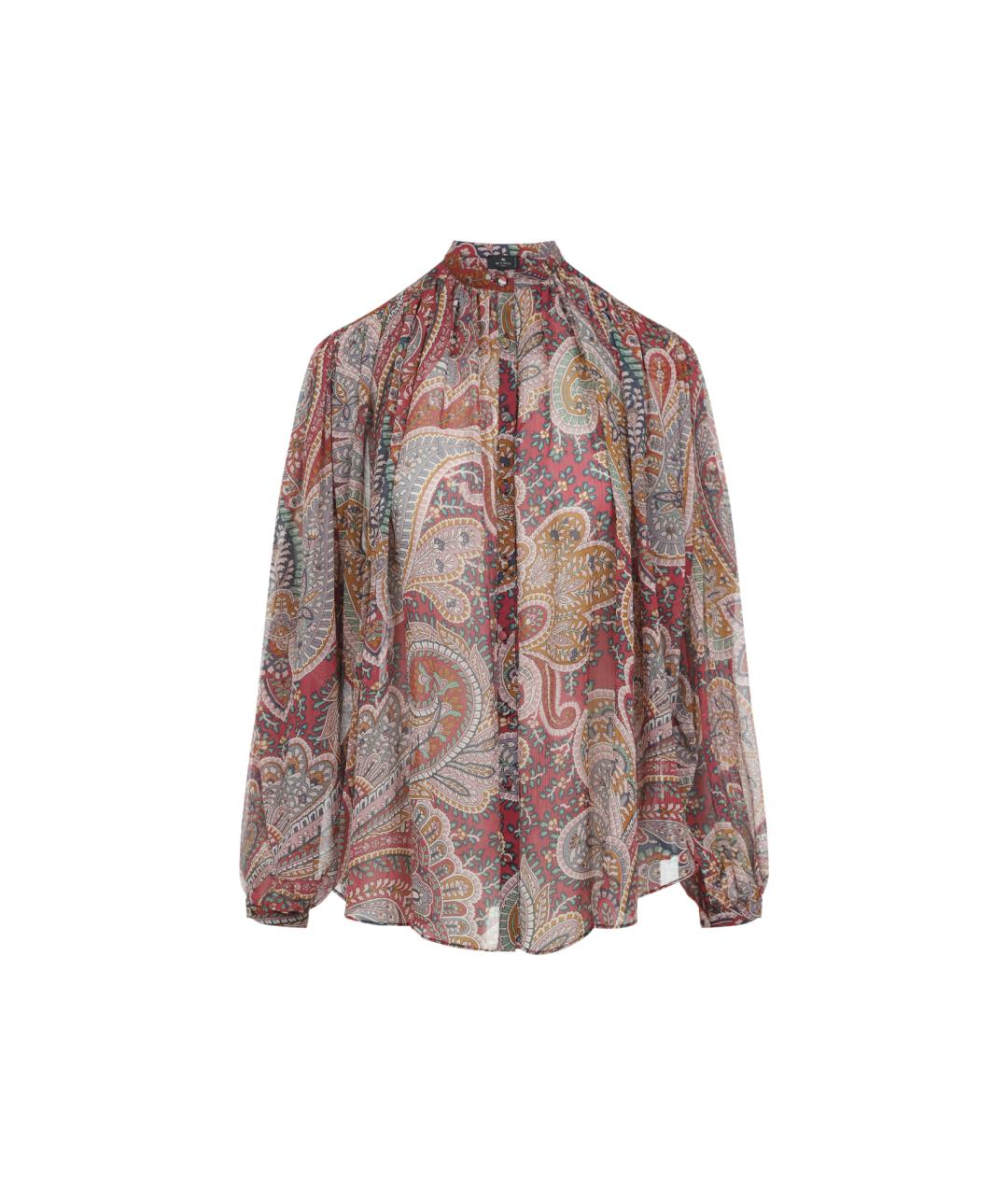 ETRO Мульти шелковая рубашка, фото 1