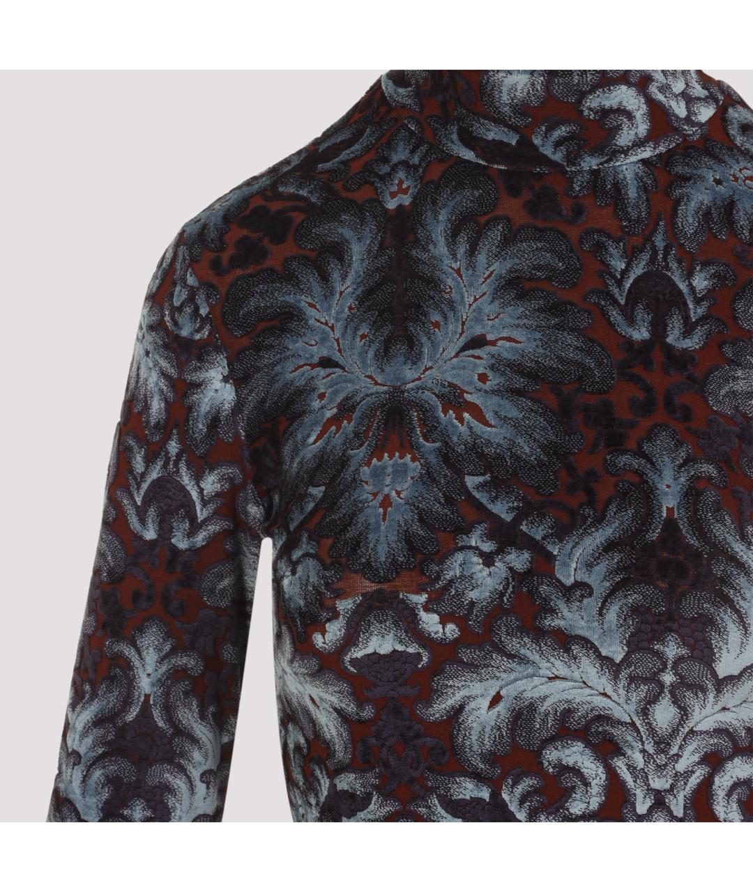 ETRO Мульти вискозное платье, фото 4