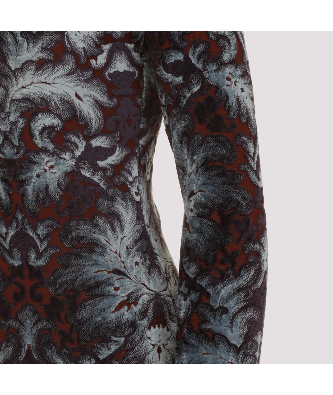 ETRO Мульти вискозное платье, фото 3