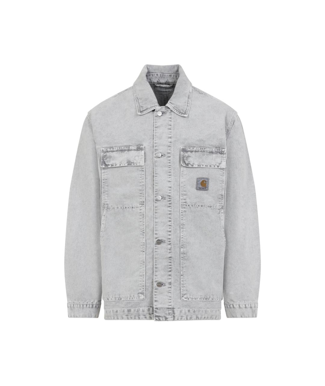 CARHARTT WIP Серая хлопковая куртка, фото 1