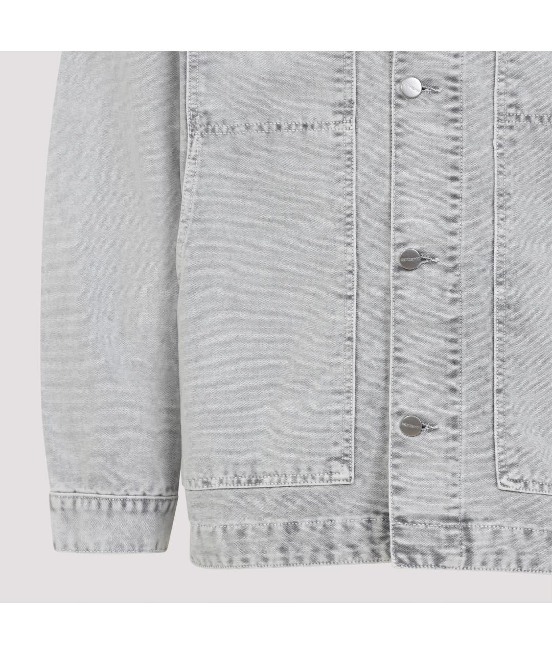 CARHARTT WIP Серая хлопковая куртка, фото 3