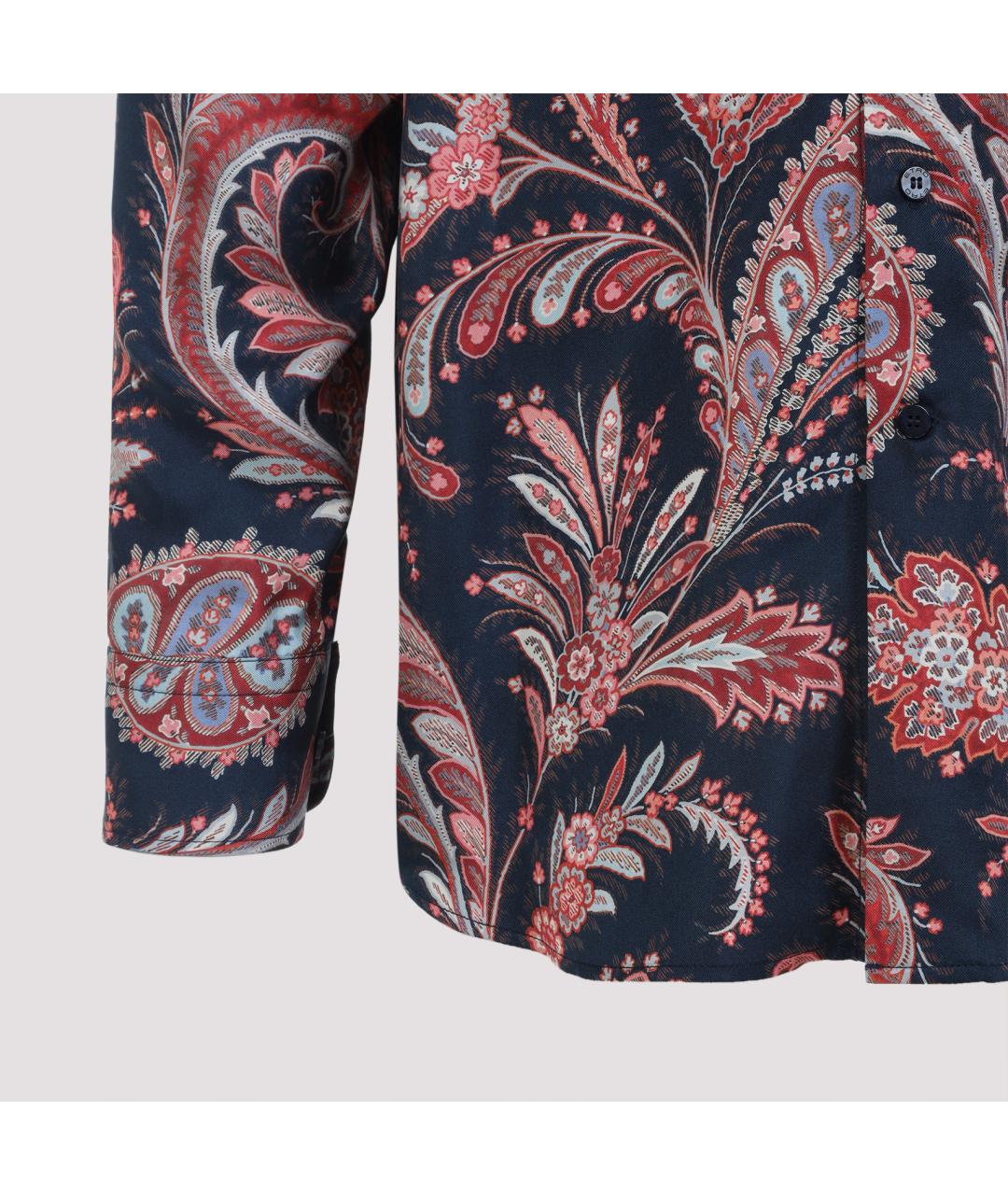 ETRO Мульти шелковая кэжуал рубашка, фото 3