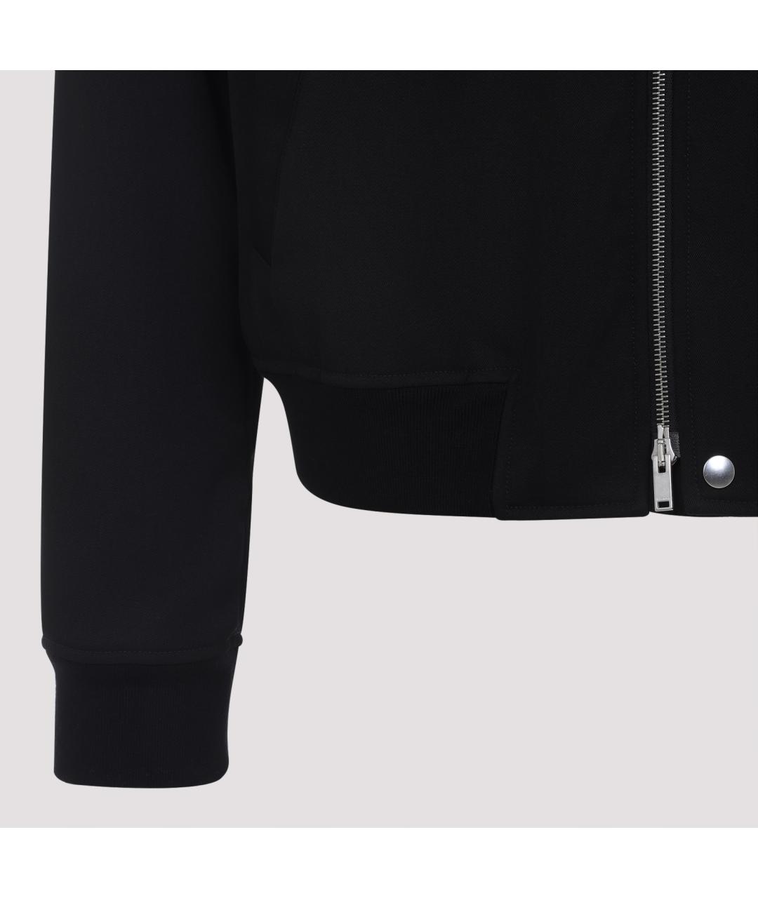 JIL SANDER Черная шерстяная куртка, фото 3