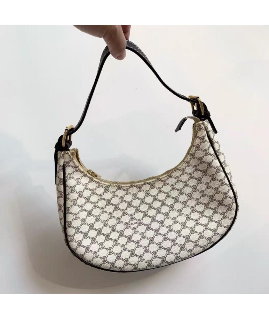 CELINE Кожаная сумка через плечо, фото 2