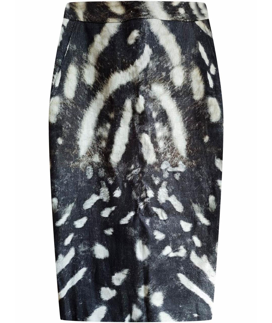 MAX MARA Льняная юбка миди, фото 1