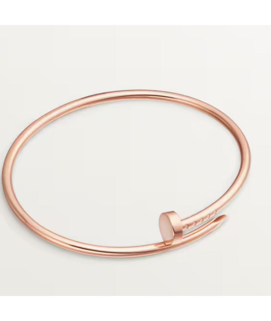 CARTIER Розовый браслет из розового золота, фото 2