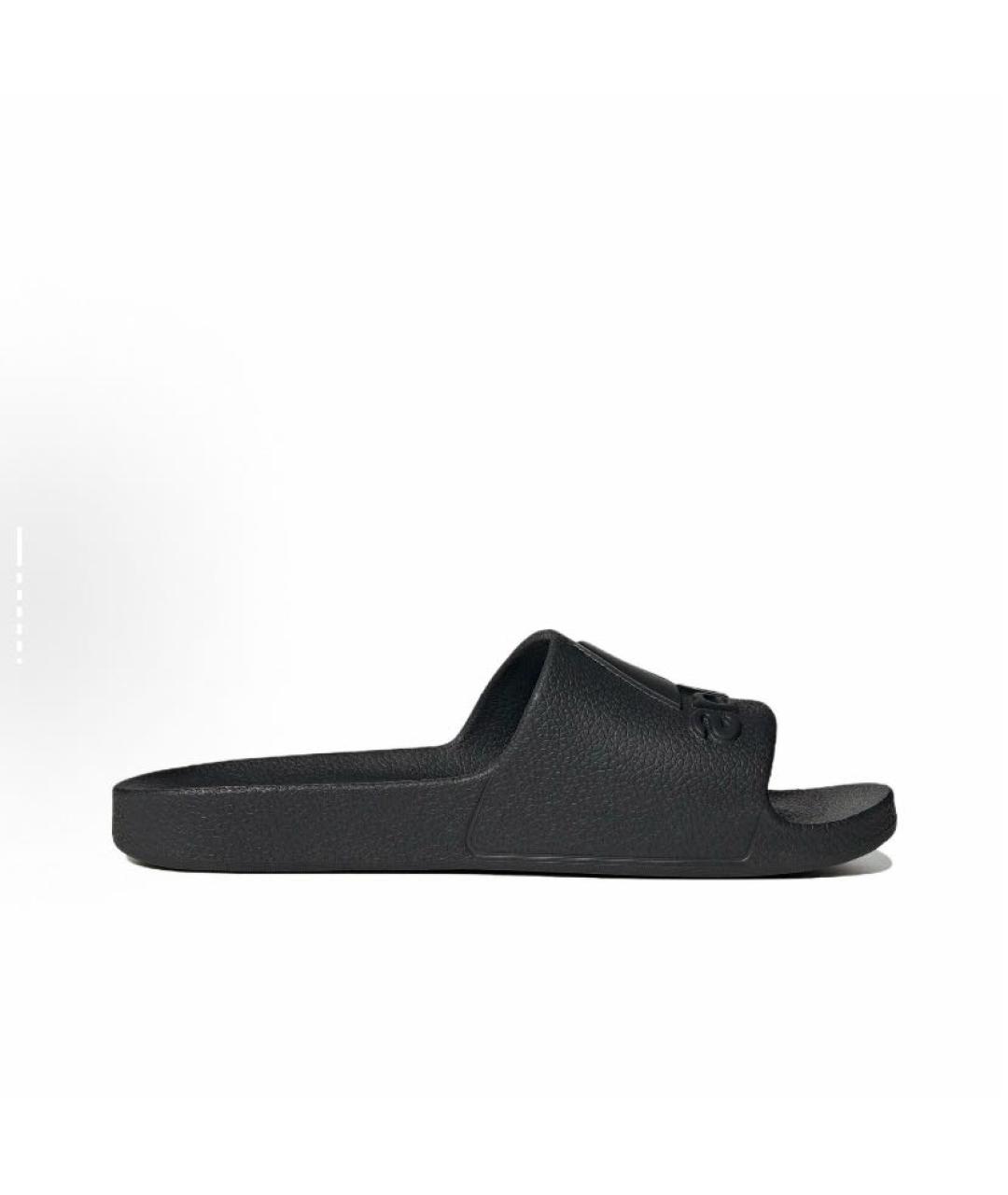 ADIDAS Черные резиновые шлепанцы, фото 7
