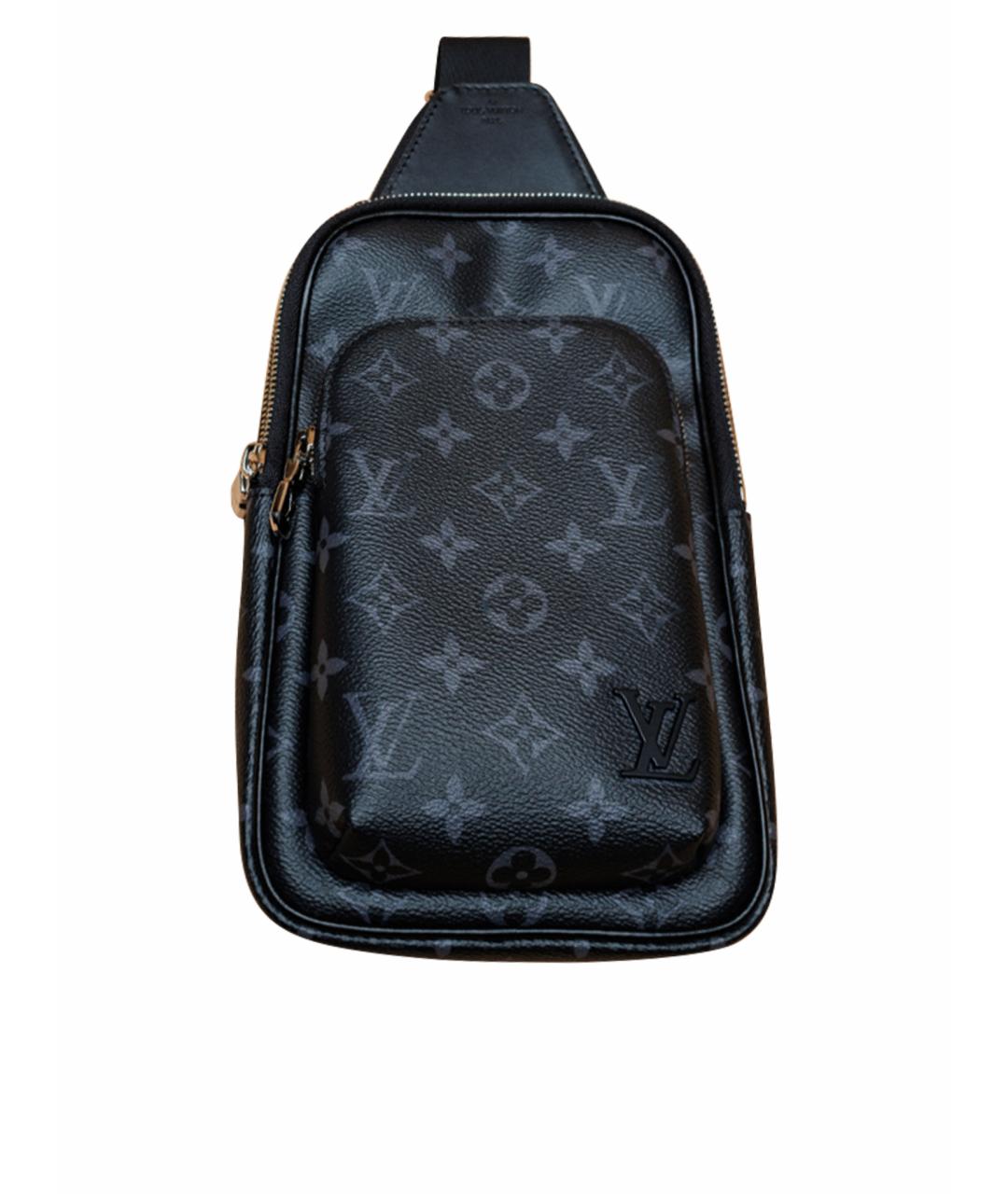 LOUIS VUITTON Черная сумка на плечо, фото 1