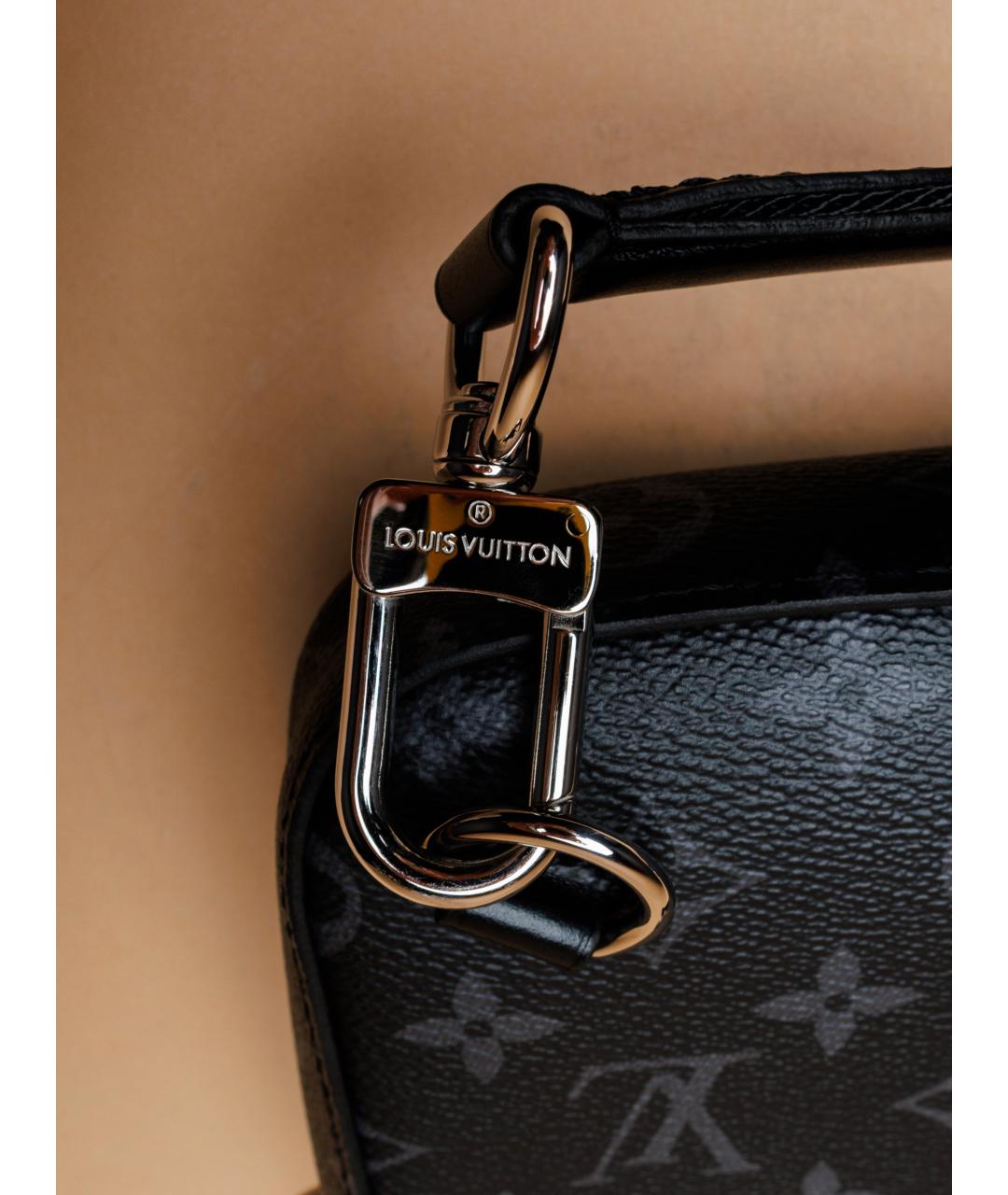 LOUIS VUITTON Черная сумка на плечо, фото 7