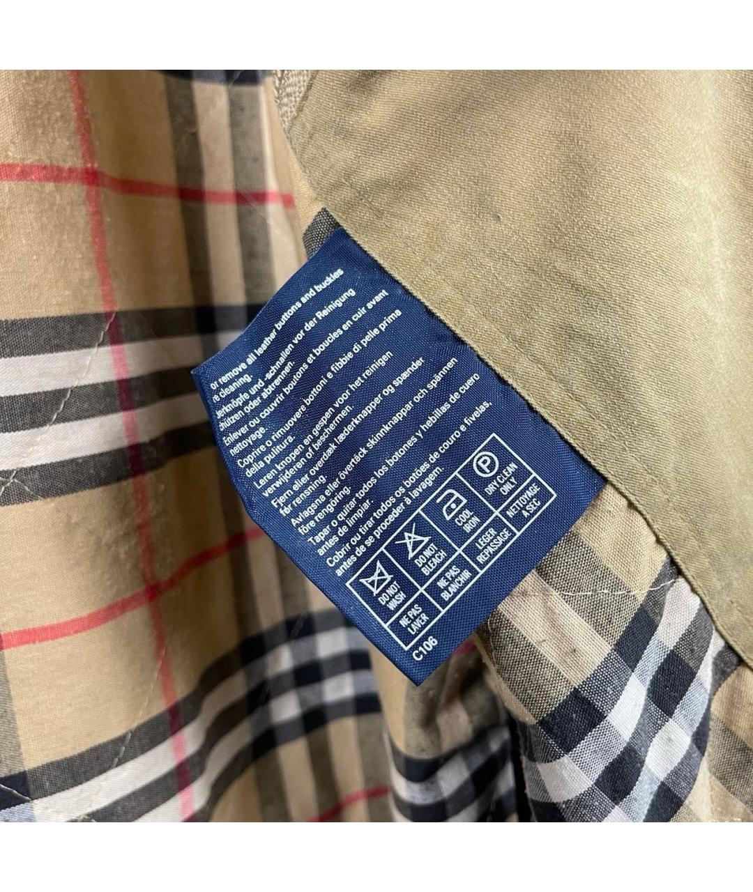 BURBERRY Бежевая куртка, фото 8