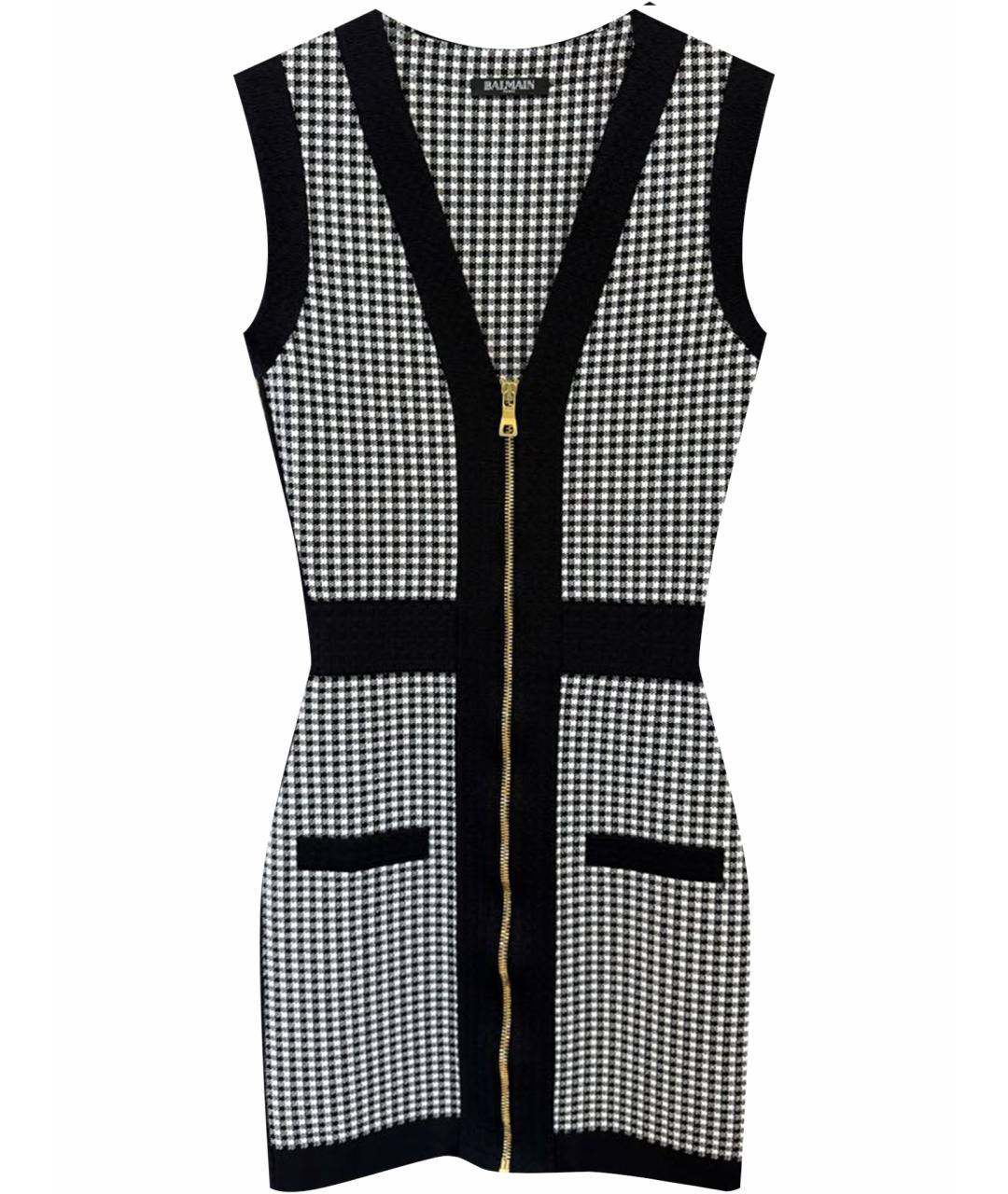 BALMAIN Черное коктейльное платье, фото 1