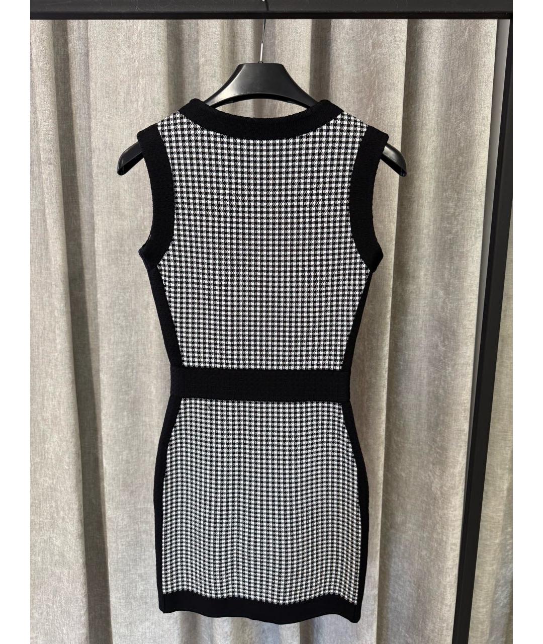 BALMAIN Черное коктейльное платье, фото 2
