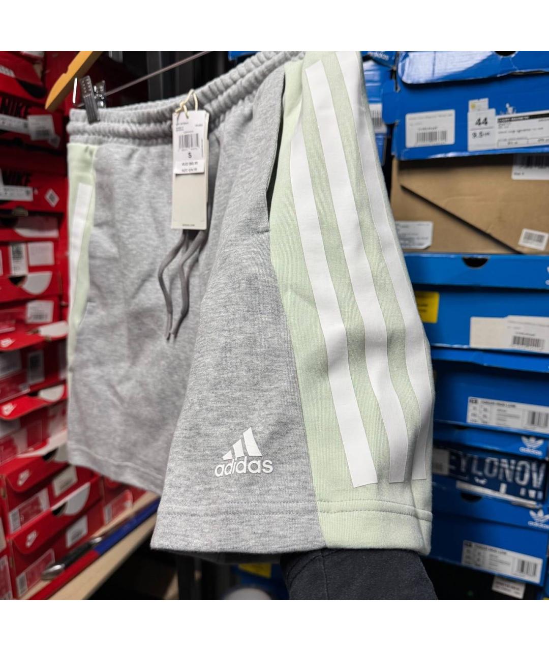 ADIDAS Серые шорты, фото 3