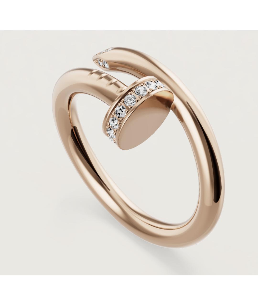 CARTIER Золотое кольцо из розового золота, фото 9