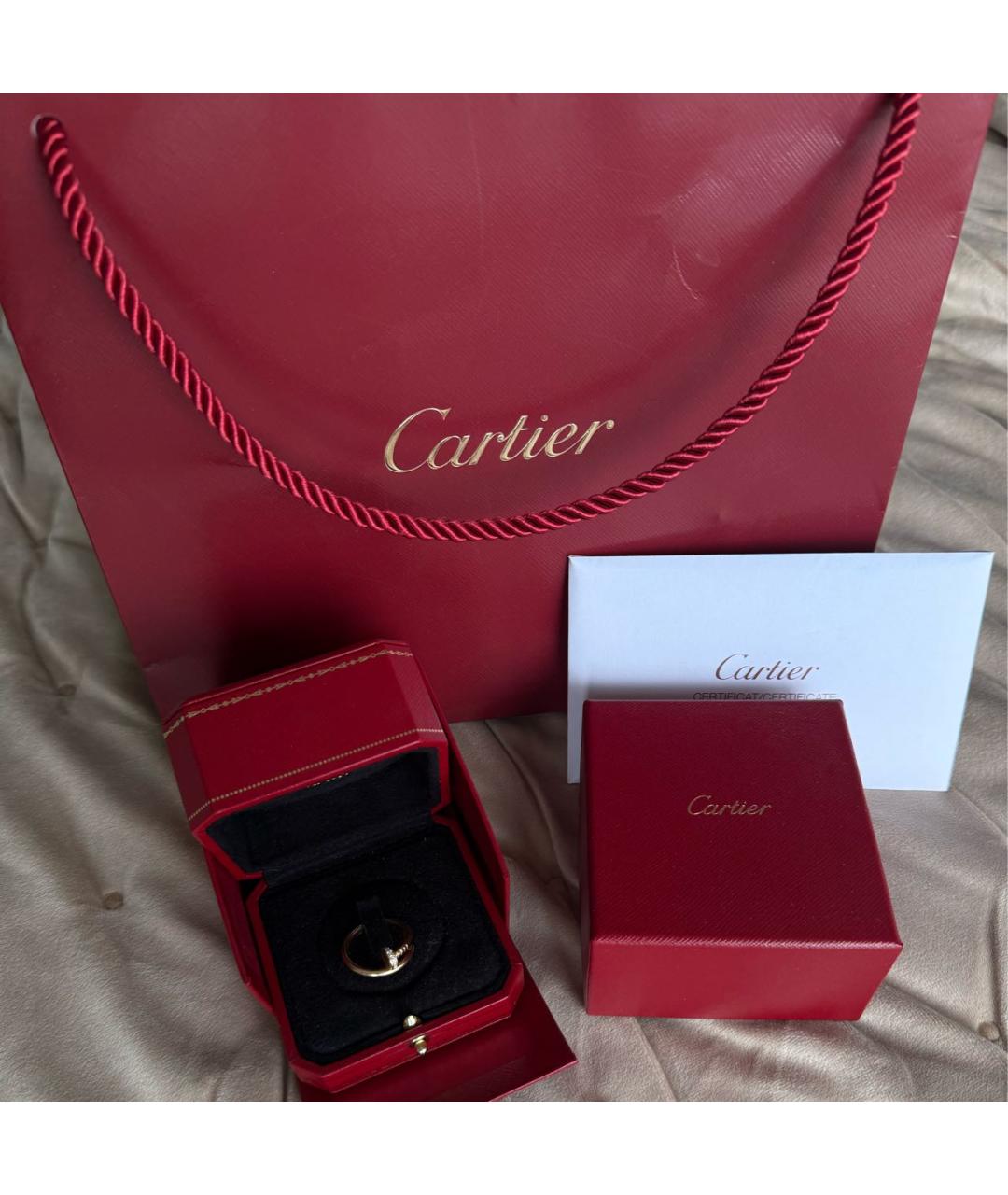 CARTIER Золотое кольцо из розового золота, фото 2