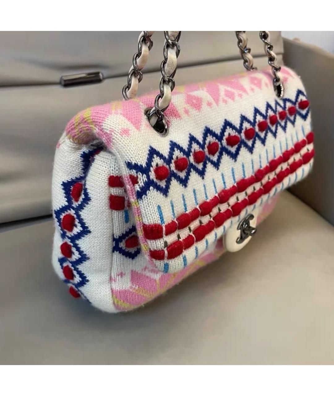 CHANEL Мульти тканевая сумка через плечо, фото 6