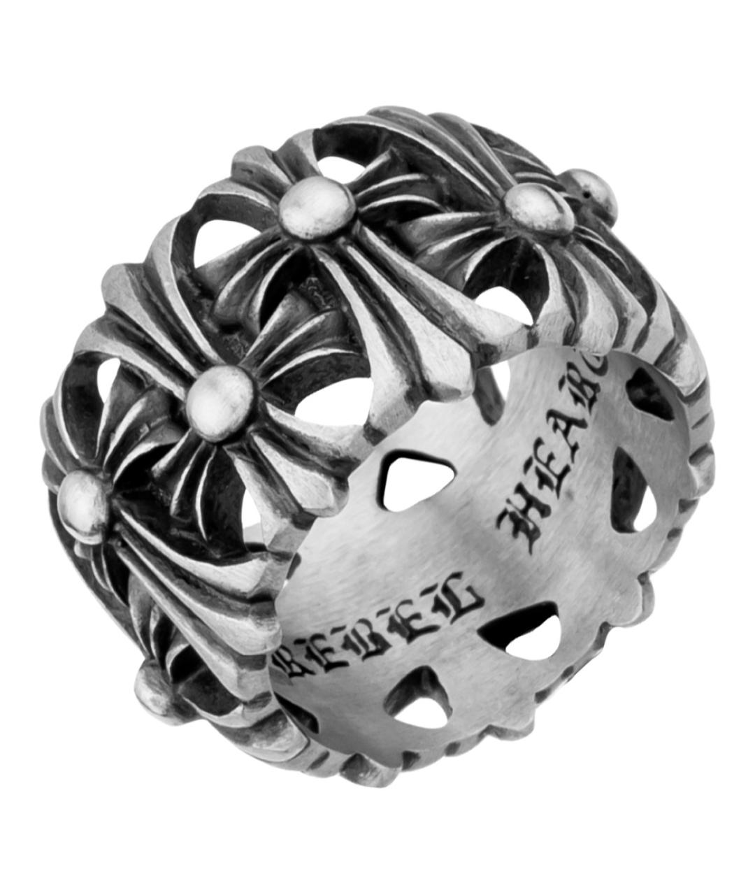 CHROME HEARTS Серебряное серебряное кольцо, фото 7