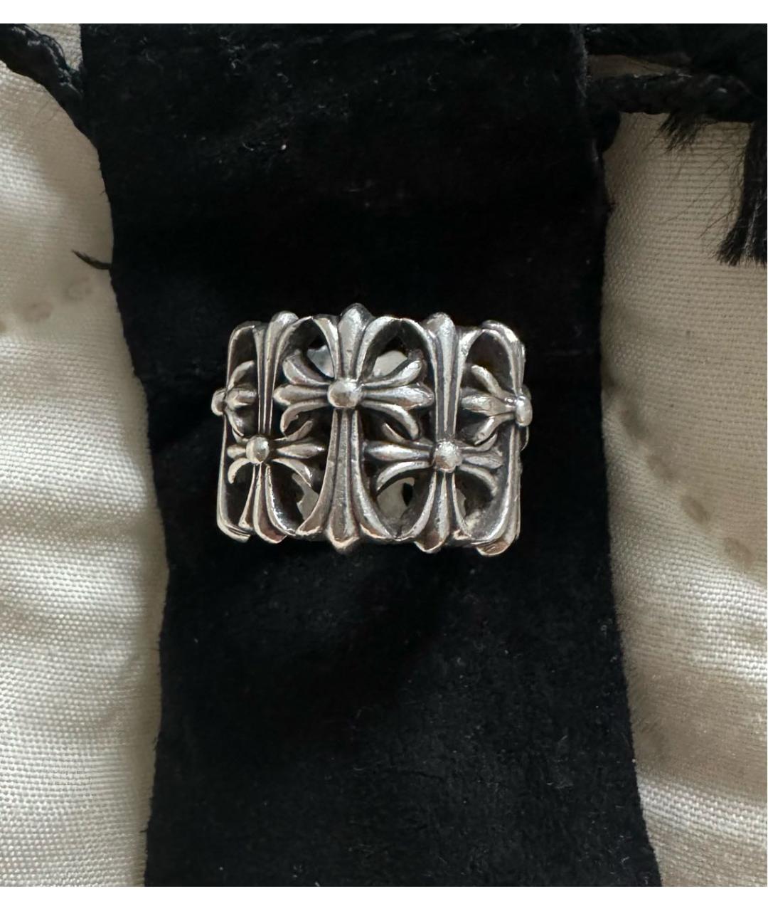 CHROME HEARTS Серебряное серебряное кольцо, фото 6