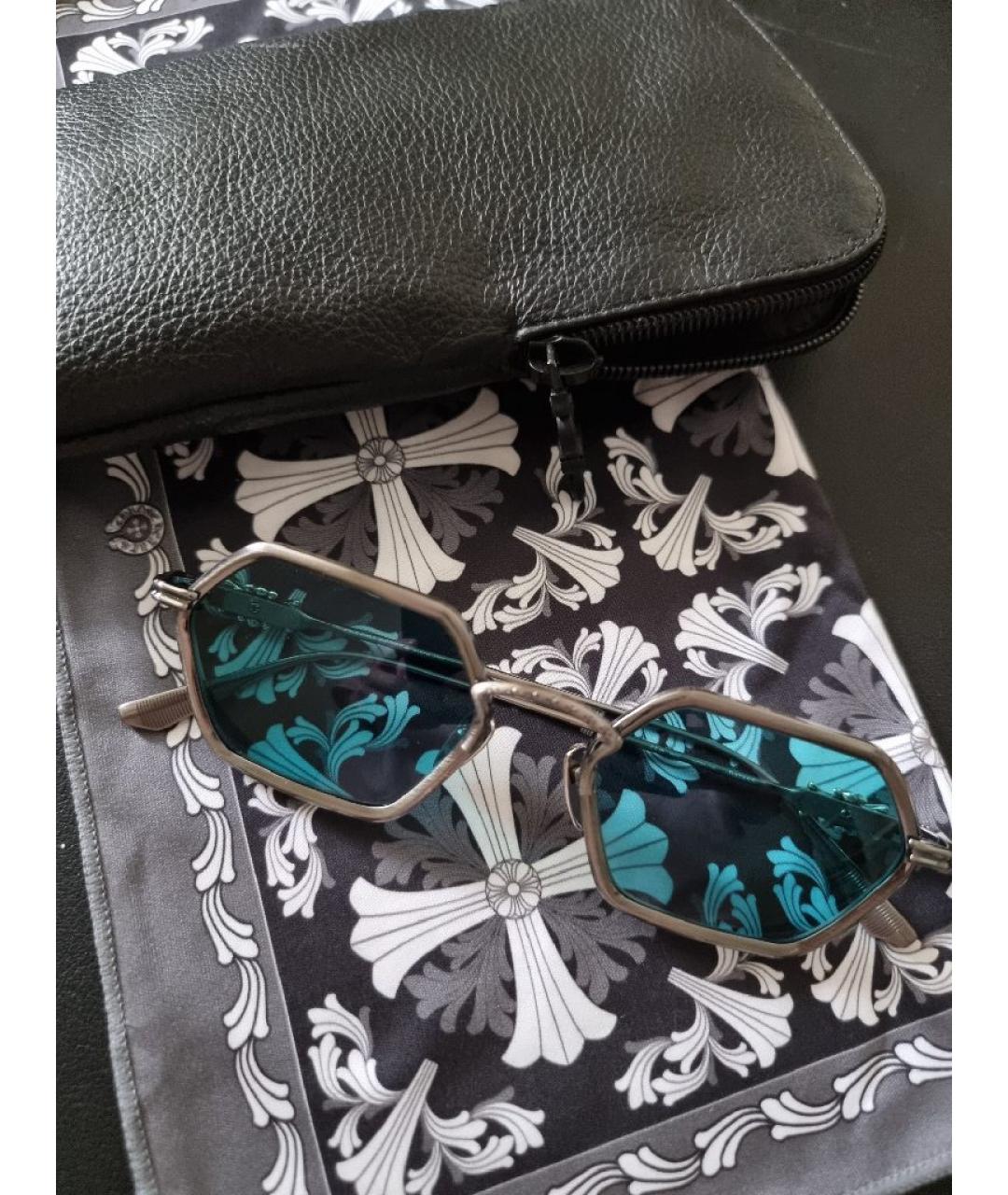 CHROME HEARTS Голубые солнцезащитные очки, фото 5