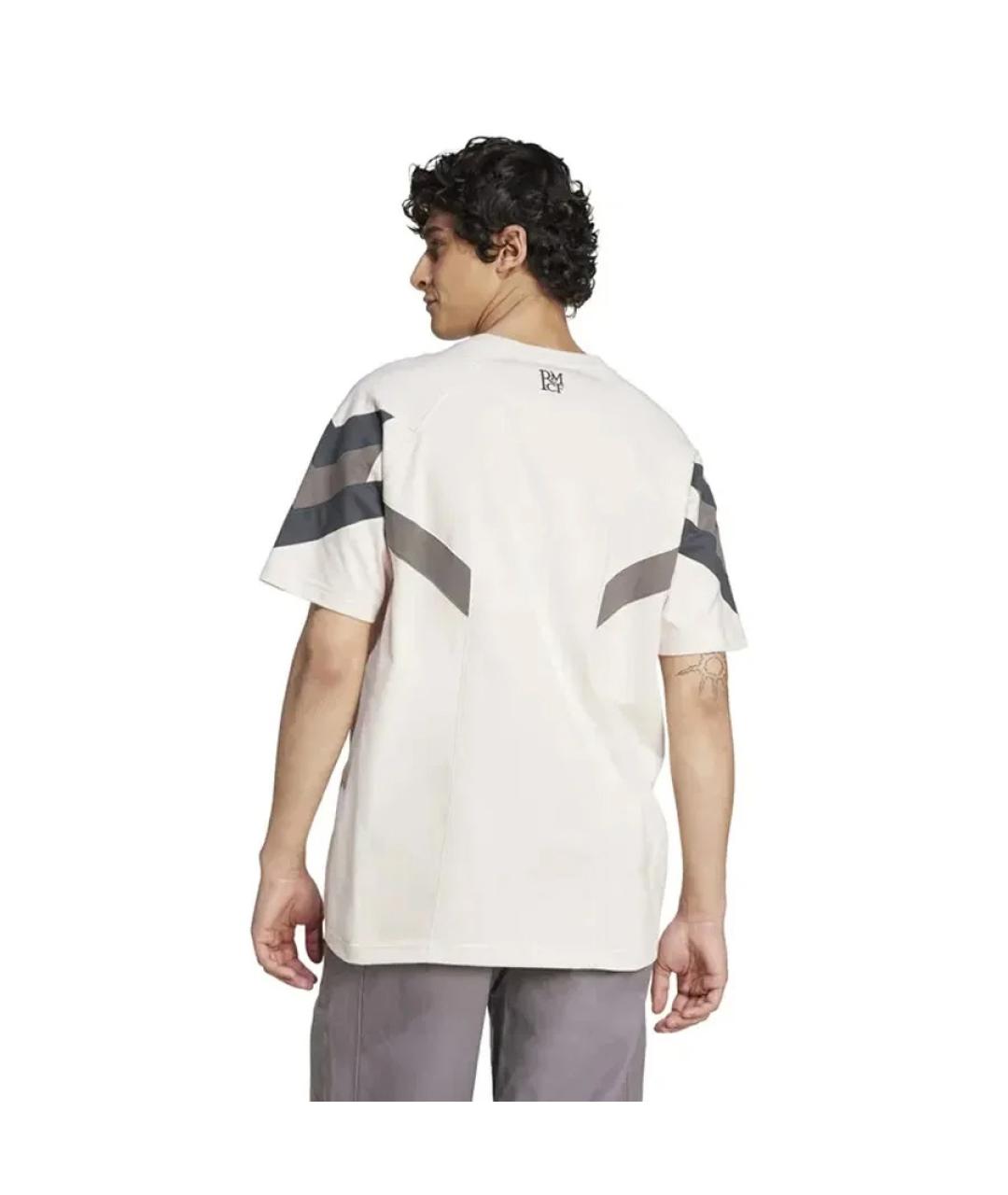 ADIDAS Хлопковая футболка, фото 3
