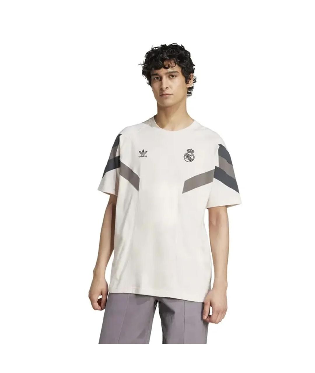 ADIDAS Хлопковая футболка, фото 2