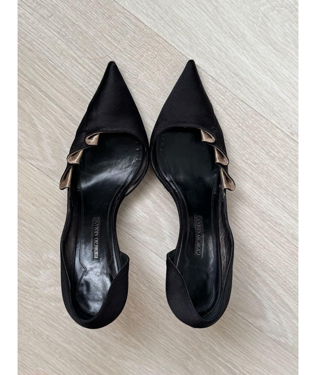 GIORGIO ARMANI Черные туфли, фото 3