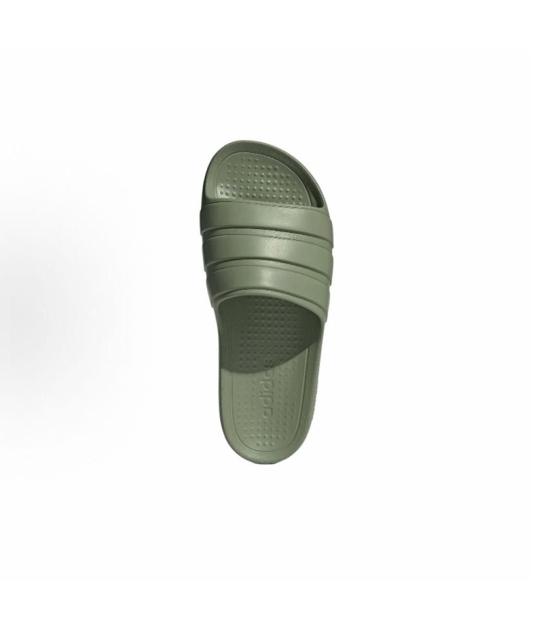 ADIDAS Хаки резиновые шлепанцы, фото 5