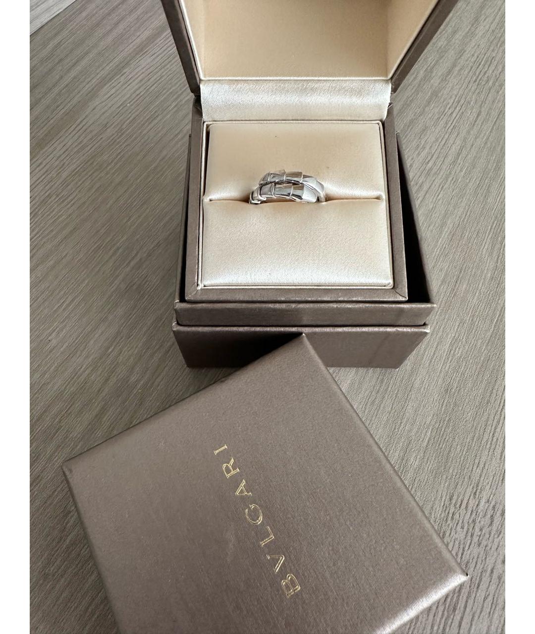 BVLGARI Кольцо из белого золота, фото 3