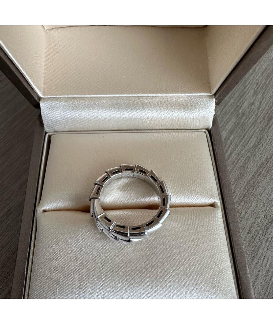 BVLGARI Кольцо из белого золота, фото 2