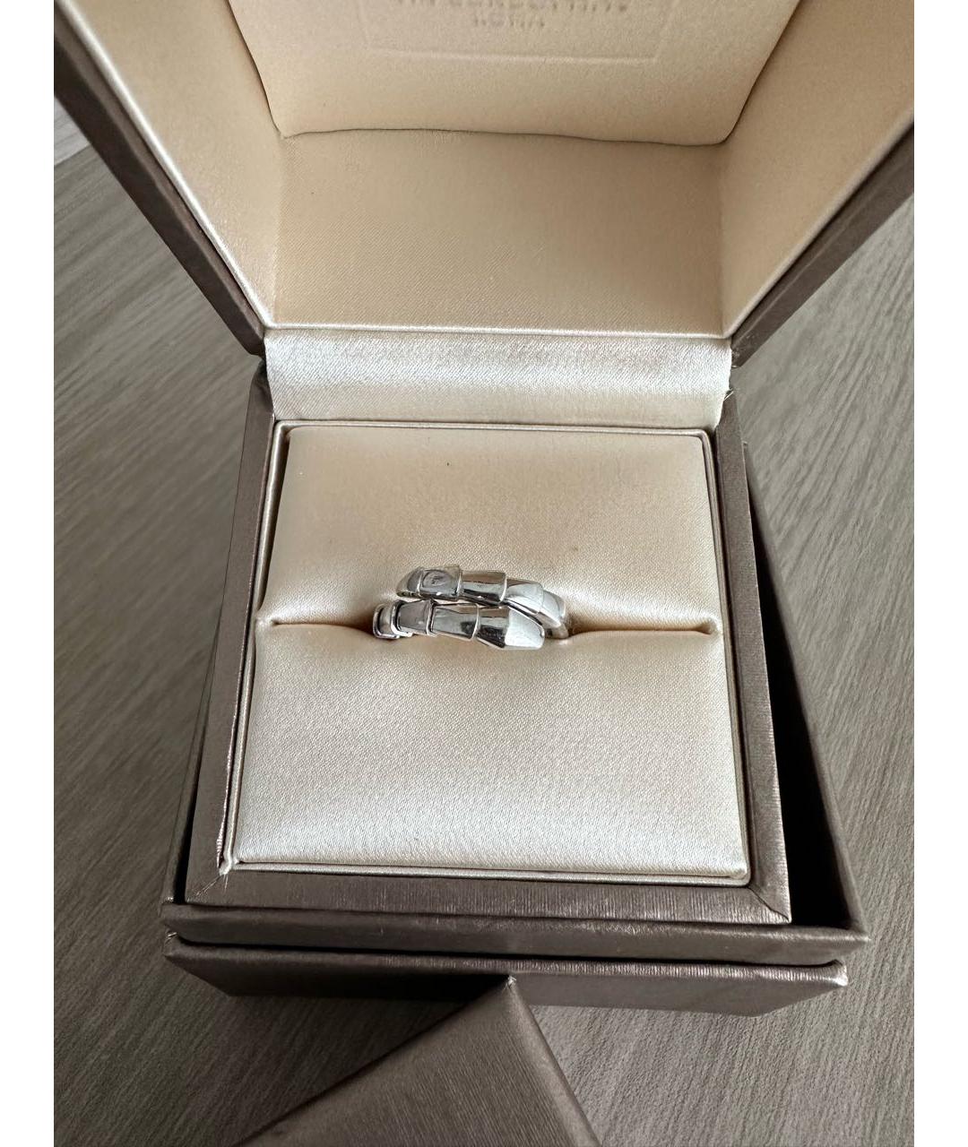 BVLGARI Кольцо из белого золота, фото 4
