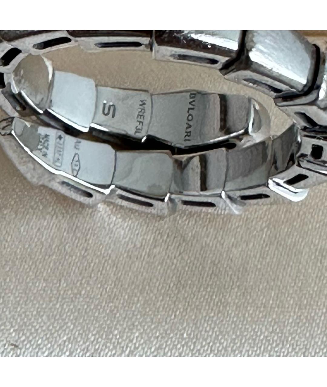 BVLGARI Кольцо из белого золота, фото 5