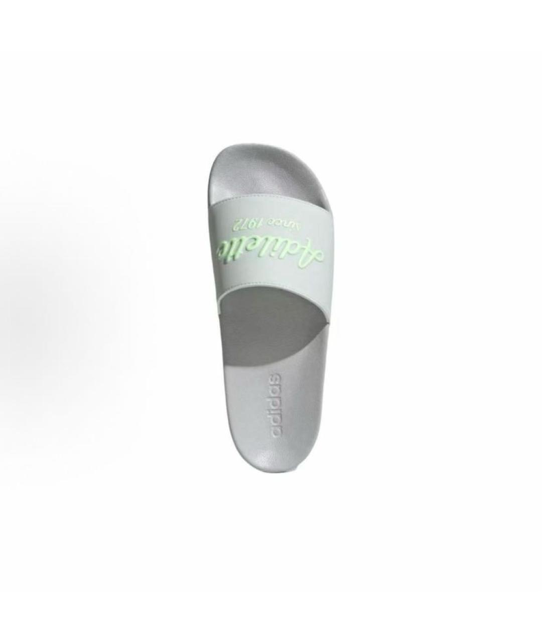 ADIDAS Серые резиновые шлепанцы, фото 7