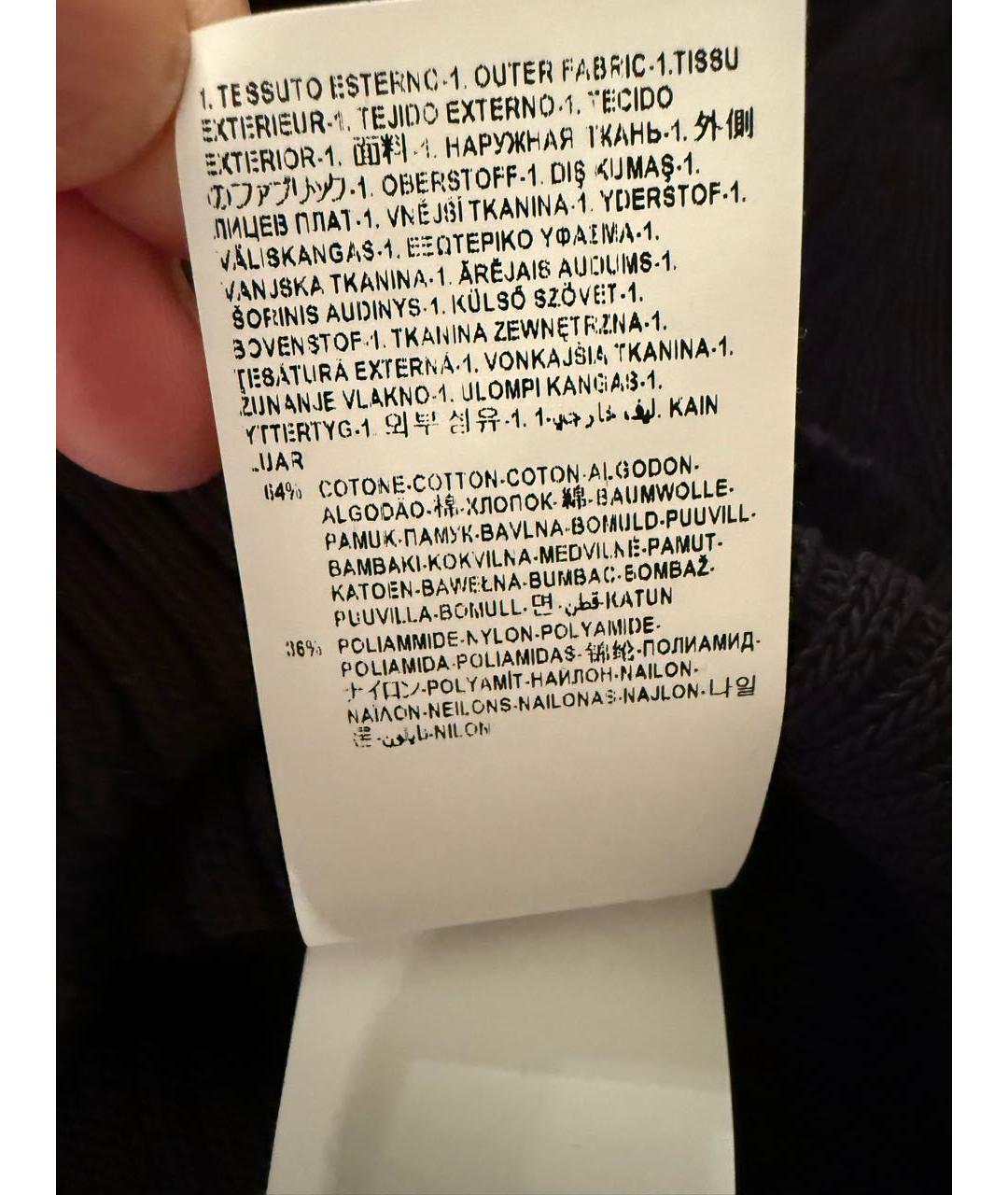 VERSUS VERSACE Черный хлопковый джемпер / свитер, фото 4