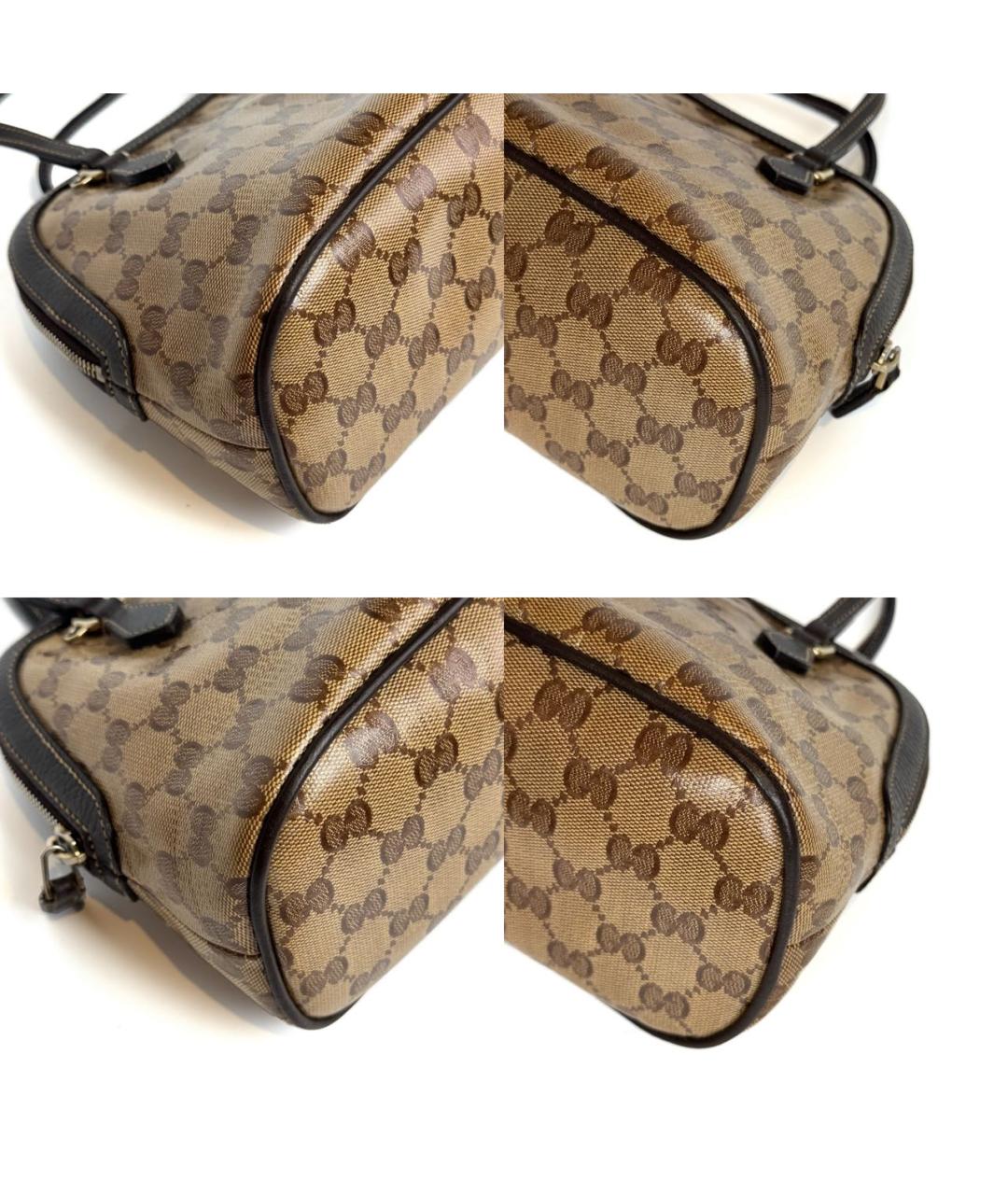 GUCCI Бежевая сумка с короткими ручками, фото 7