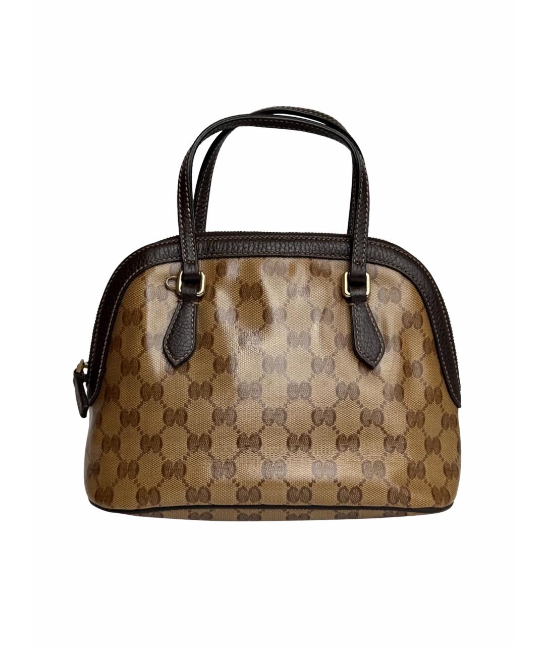 GUCCI Бежевая сумка с короткими ручками, фото 1