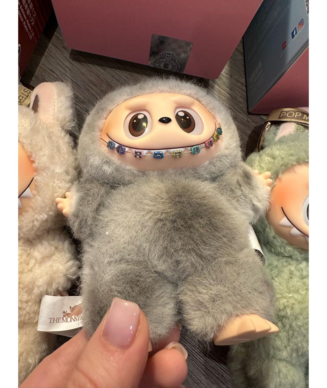 Labubu Серая игрушка, фото 6