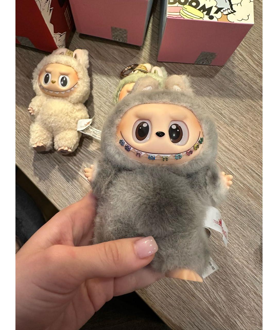 Labubu Серая игрушка, фото 4