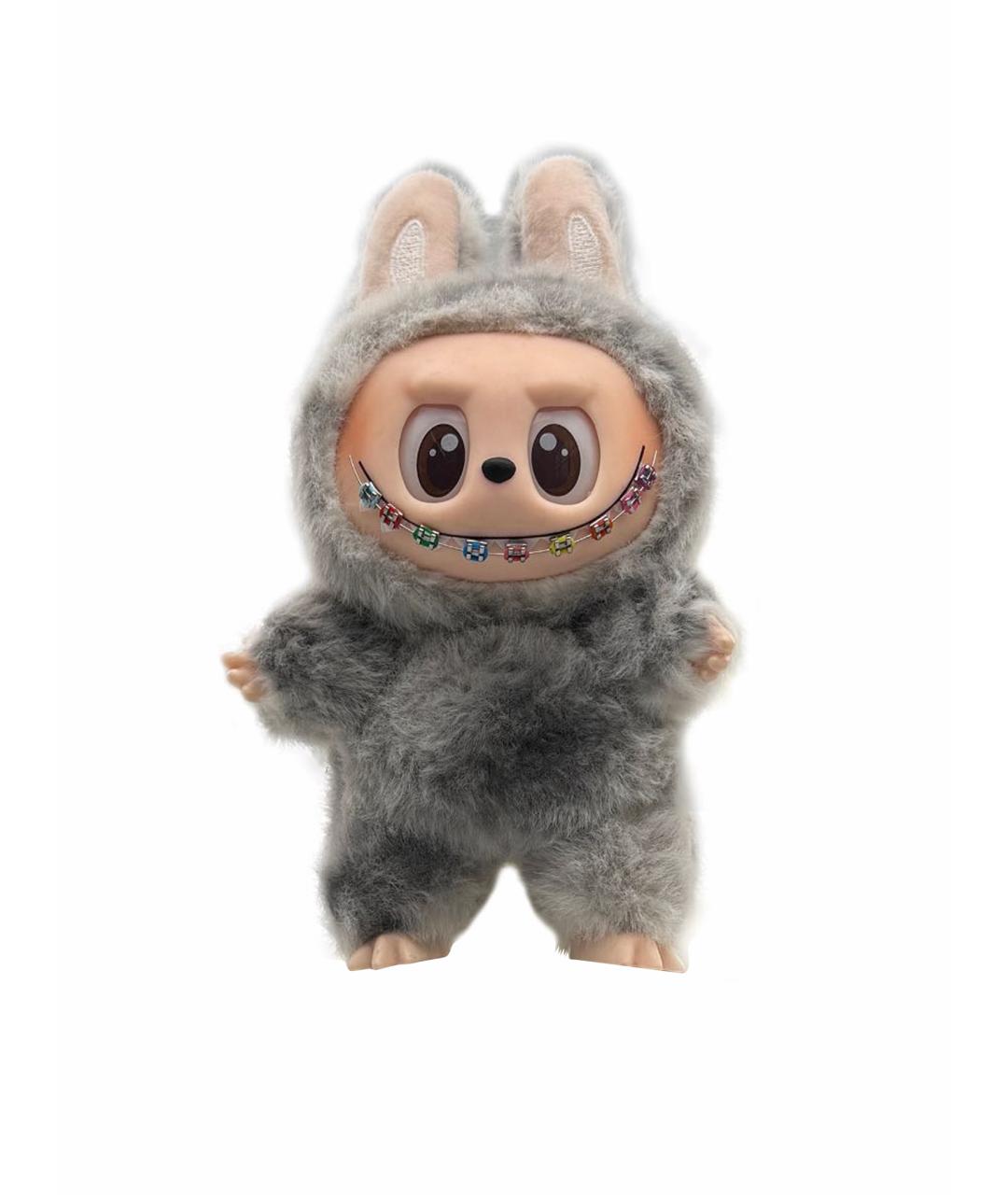 Labubu Серая игрушка, фото 1