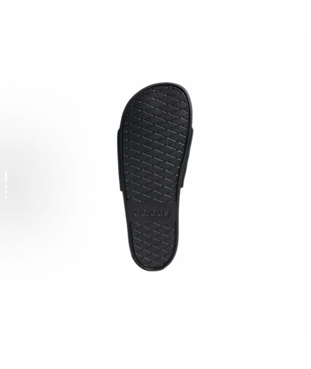 ADIDAS Черные резиновые шлепанцы, фото 7