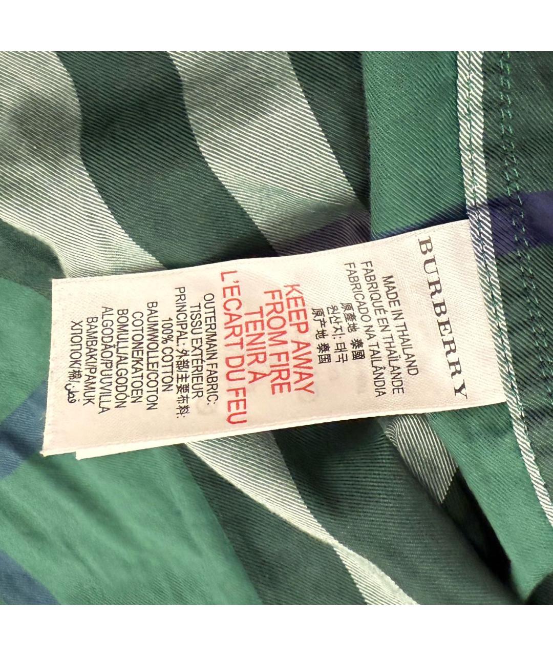 BURBERRY KIDS Хлопковая детская рубашка, фото 4