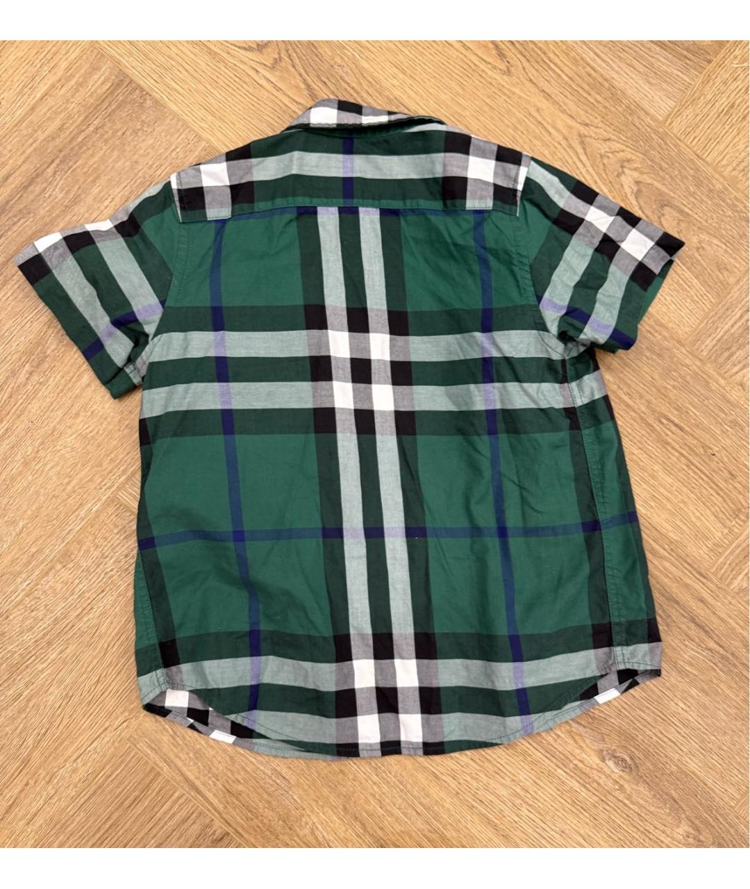 BURBERRY KIDS Хлопковая детская рубашка, фото 2