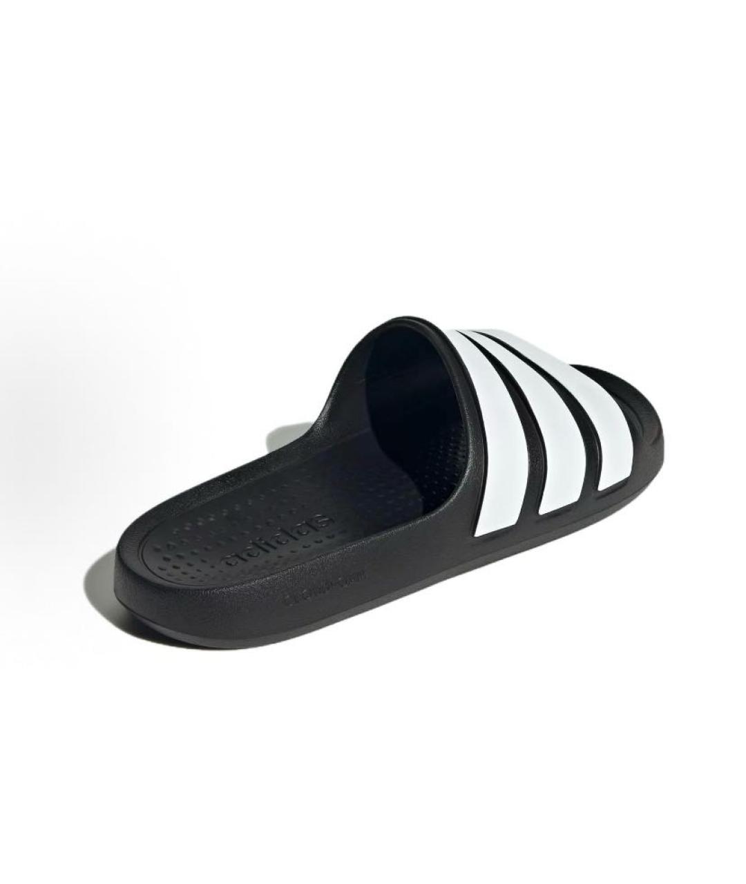 ADIDAS Черные резиновые шлепанцы, фото 5