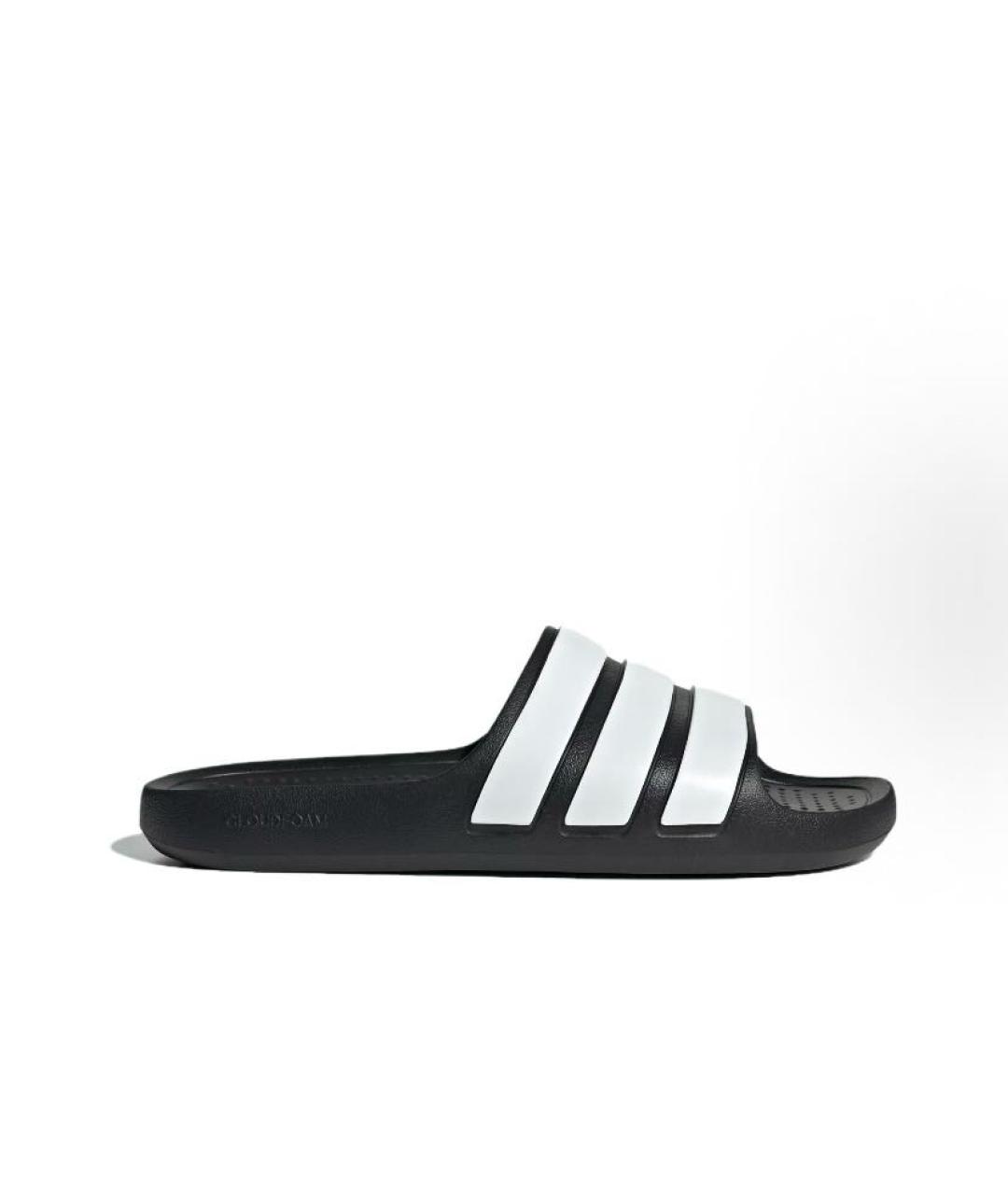 ADIDAS Черные резиновые шлепанцы, фото 8