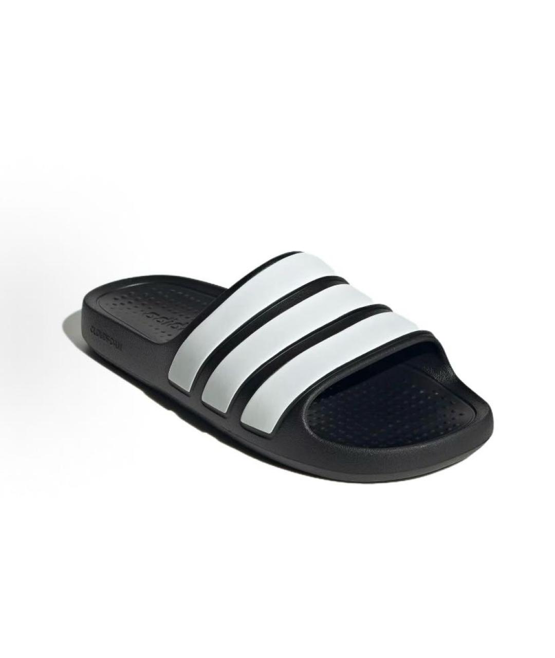 ADIDAS Черные резиновые шлепанцы, фото 4