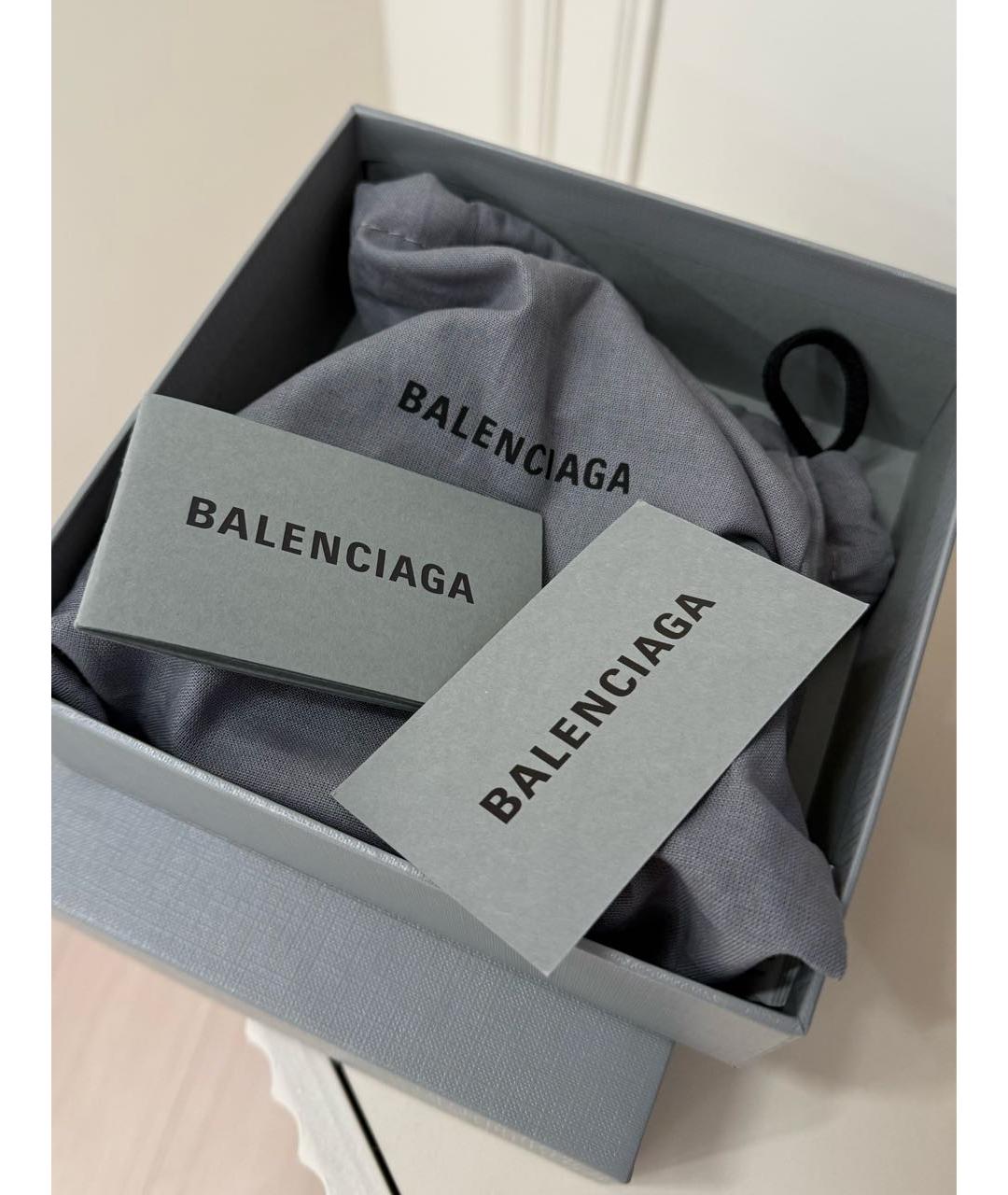 BALENCIAGA Коричневый кожаный ремень, фото 6