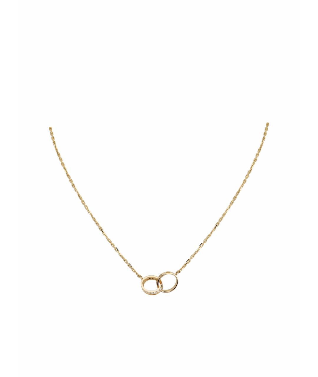 CARTIER Золотая подвеска из желтого золота, фото 1