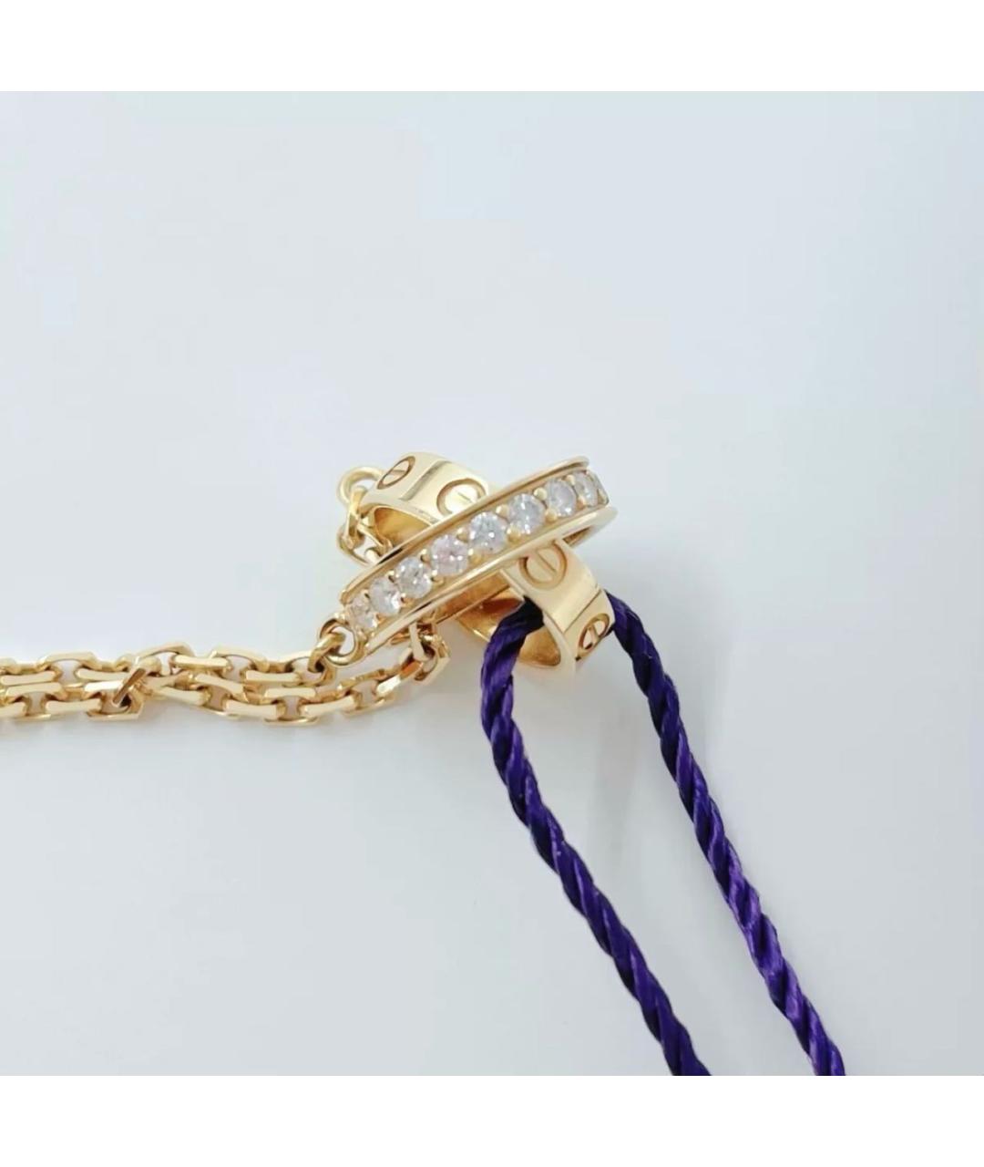 CARTIER Золотая подвеска из желтого золота, фото 2