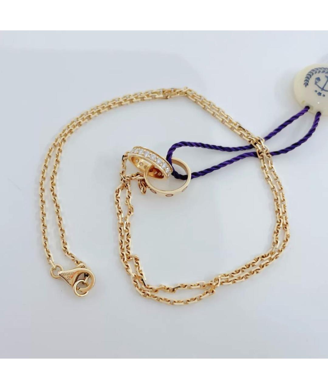 CARTIER Золотая подвеска из желтого золота, фото 4